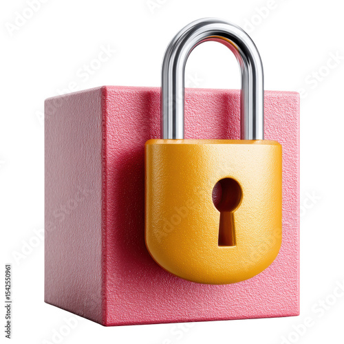 Secure padlock symbolizes importance of cybersecurity and best practices to protect sensitive information. This highlights need for vigilance in safeguarding data