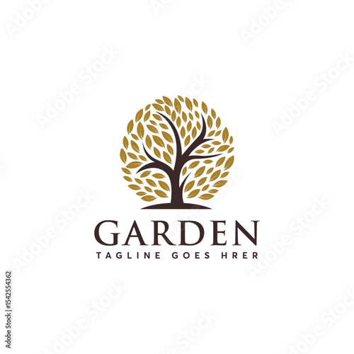 Ornate tree graphic  design.