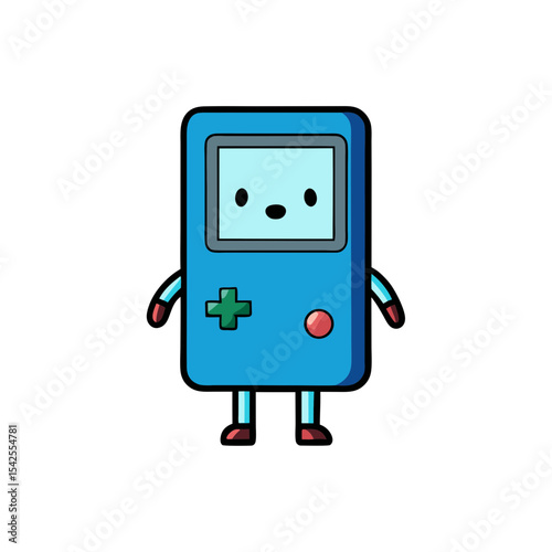 Retro Video Game Sprite Redesigned with Modern Vector Art