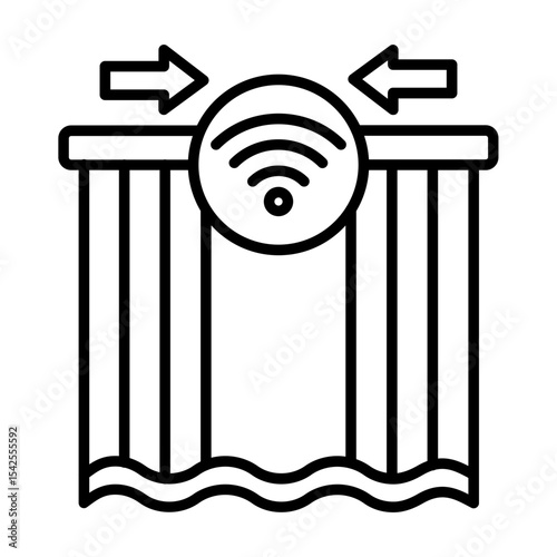 Smart Curtains Icon