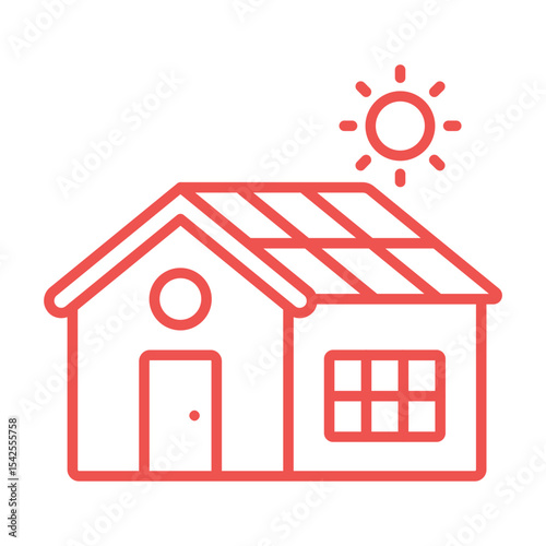 Smart Solar Panel Icon
