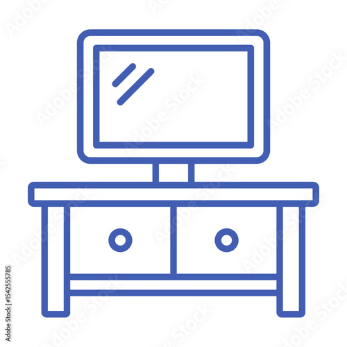 Tv Table Icon