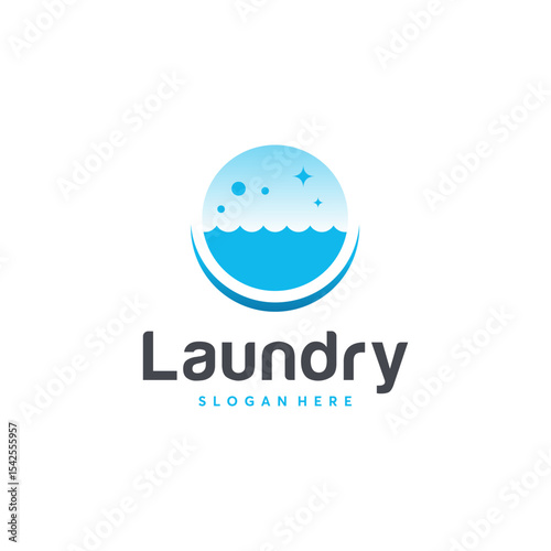 Modern laundry  design.