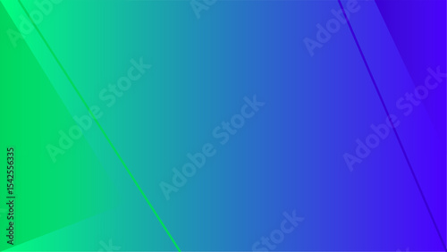 Geometric Shapes in Smooth Color Flow
