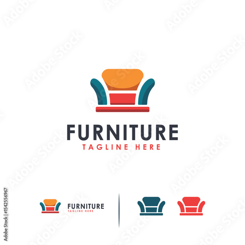 Colorful  design for a furniture .