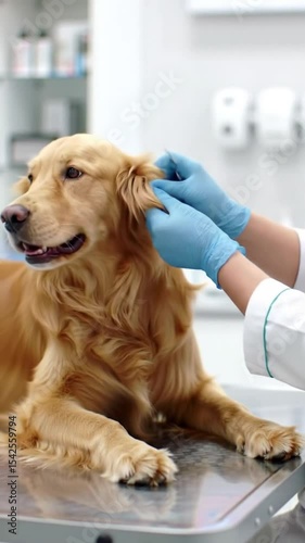 dog and vet