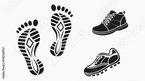 Footprints and Shoes Exploring the Journey of Footwear