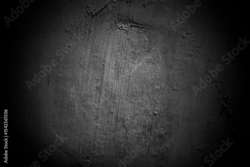 Old wall texture cement dark black gray background abstract grey color design are light with white gradient background.