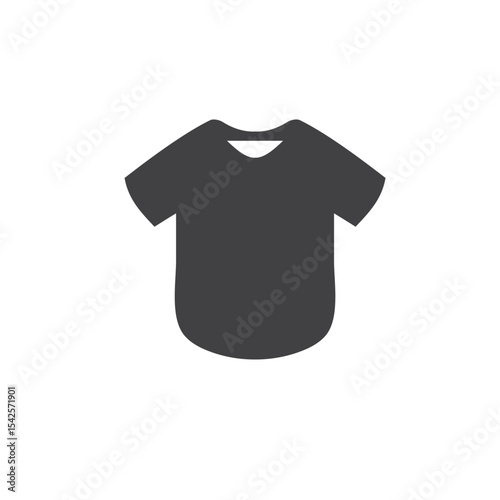 tshirt icon or logo isolated sign symbol vector illustration - high quality black style vector icons