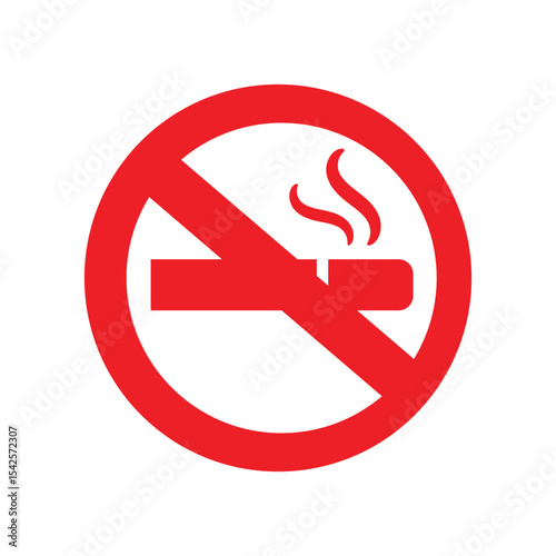 no smoking icon illustration isolated vector sign symbol