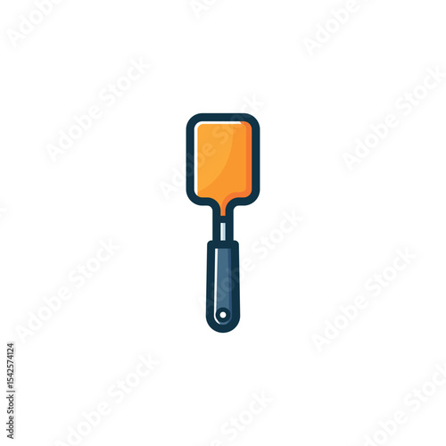Traditional spatula icon simple vecto