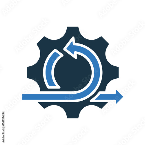 Agile Methodology mixed color icon