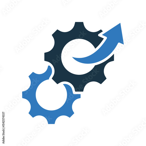 Operational Efficiency mixed color icon