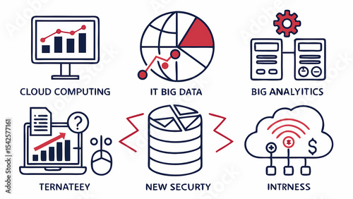 Cloud computing big data analytics security it infrastructure network internet technology solutions