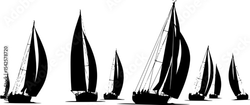 Sailing Silhouette Race
