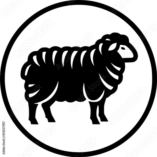 sheep silhouette
