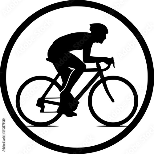 Cycling Silhouette
