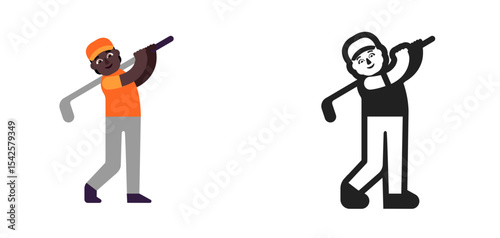 Golfer Dark
