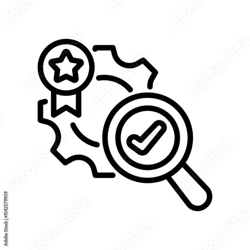 Quality Control line icon