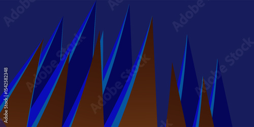 abstract background with wave orange shapes.banner design background.vector illustration