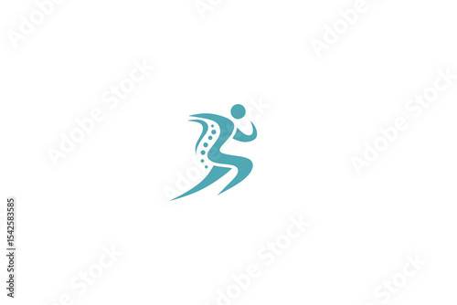 fitness center logo vector illustration logo design