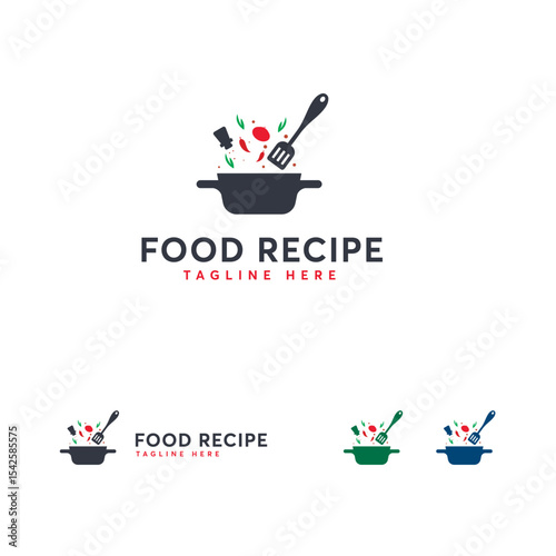 Culinary food recipe  design.