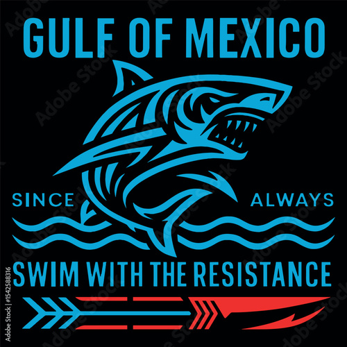Bull Shark, Be Salty And Resist | Gulf Resistance 