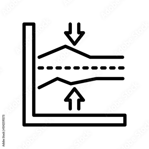 Baseline line icon