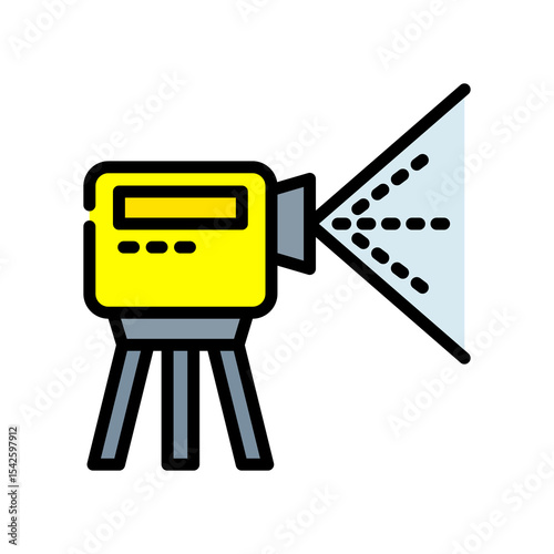 Gallaser Scanningang lineal color icon