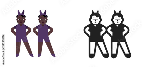 Dancing Partners Purple