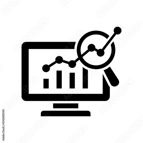 Data Analysis glyph icon
