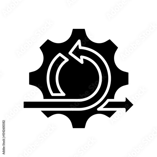 Agile Methodology glyph icon