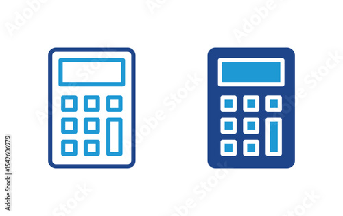 Calculator icon, calculator sign vector