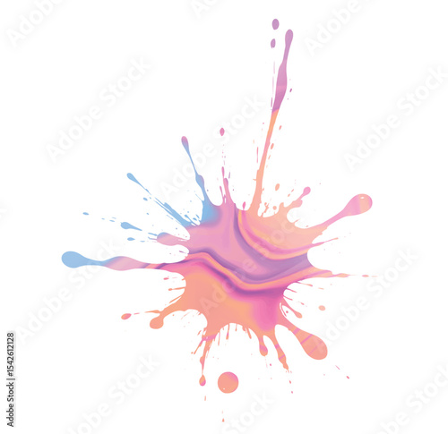 watercolor paint splatter ink splat background, ink drop vector , splash ink effect ink dots