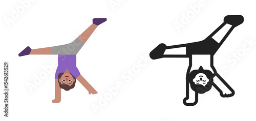 Gymnast Medium Purple