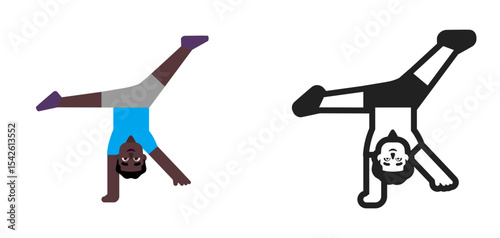 Gymnast Dark Blue
