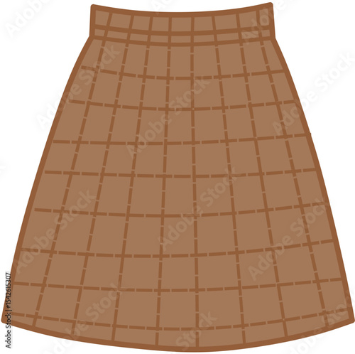 casual outfit with sweater and mini skirt