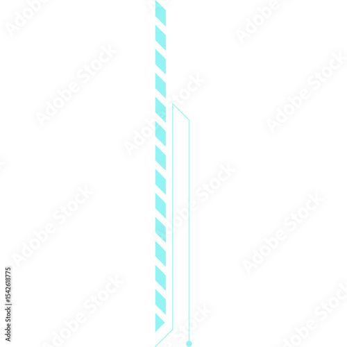 futuristic frame line