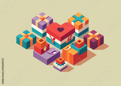 3d gift vector