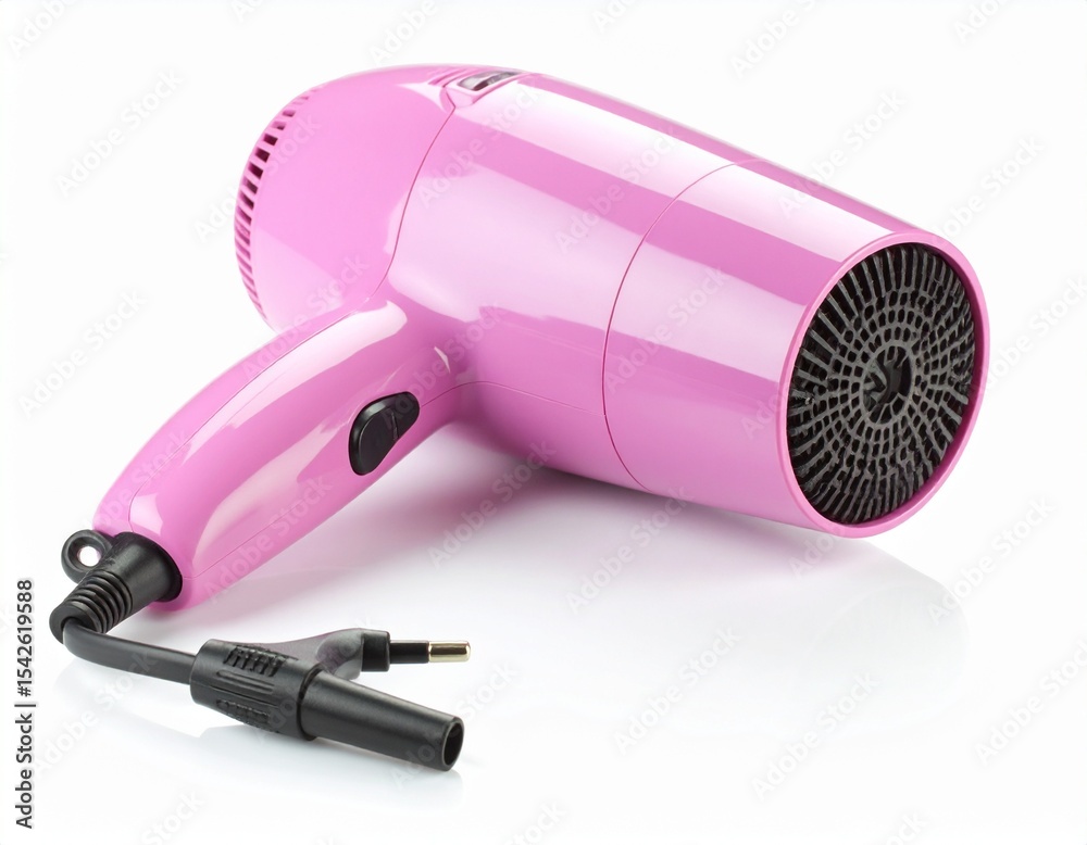 Fototapeta premium hair dryer isolated on white background