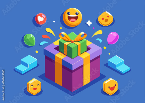 3d gift vector