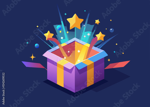 3d gift vector