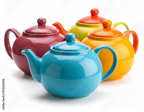 teapot isolated on white