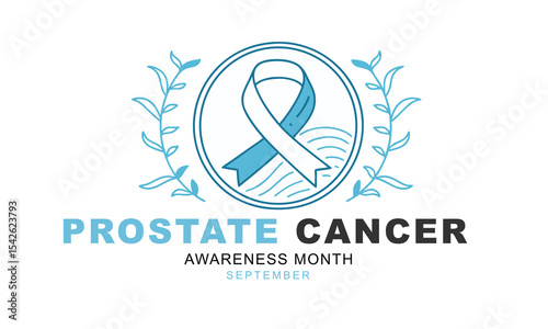 Prostate Cancer Awareness Month. Prostate cancer concept Background.