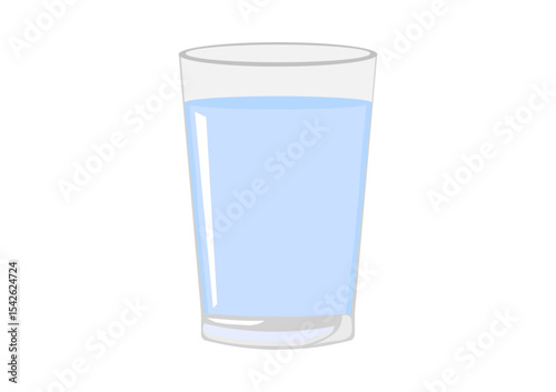 コップ一杯の水