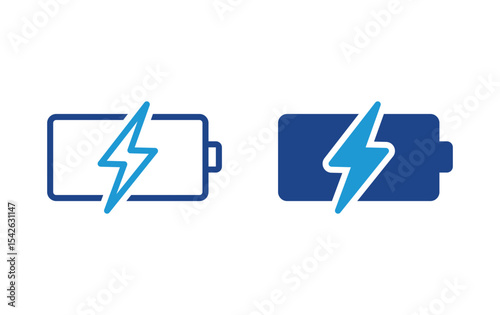 Battery charging icon