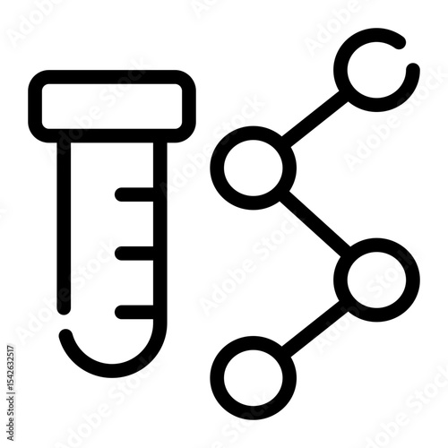 bioreactor line icon