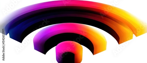 Vibrant wireless symbol