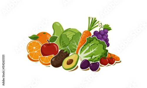 fruits and vegetables