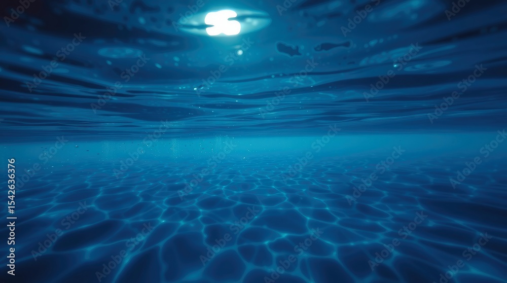 Obraz premium blue sky and water